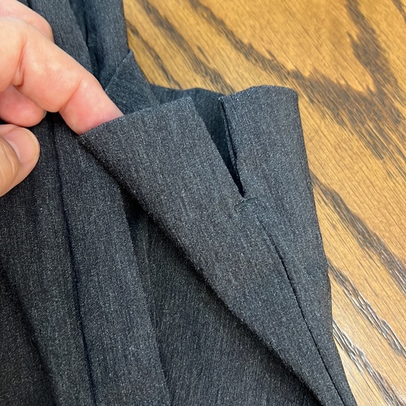 Lane Bryant Venezia Gray Trouser Pants Size 14P - Picture 9 of 10